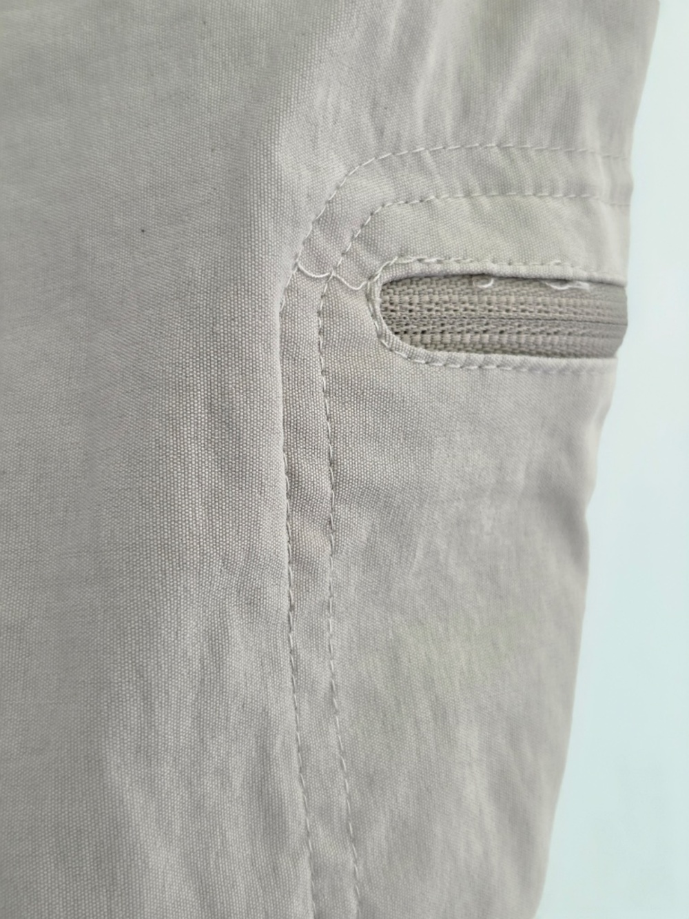 Mountain Wearhouse hiking pants 14 velcro/zip/slit pockets logo hiking walking - Picture 5 of 11